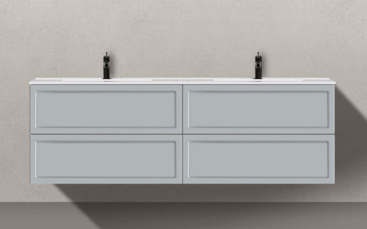 Ensemble FRAME Meuble et Plan Vasque 120 cm