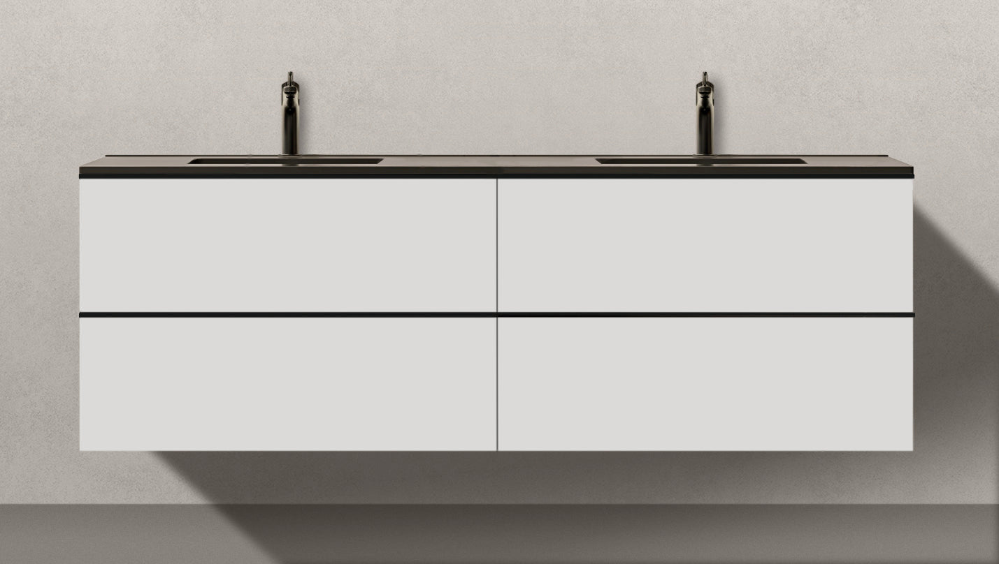 Ensemble NICE Meuble et Plan Vasque 120 cm