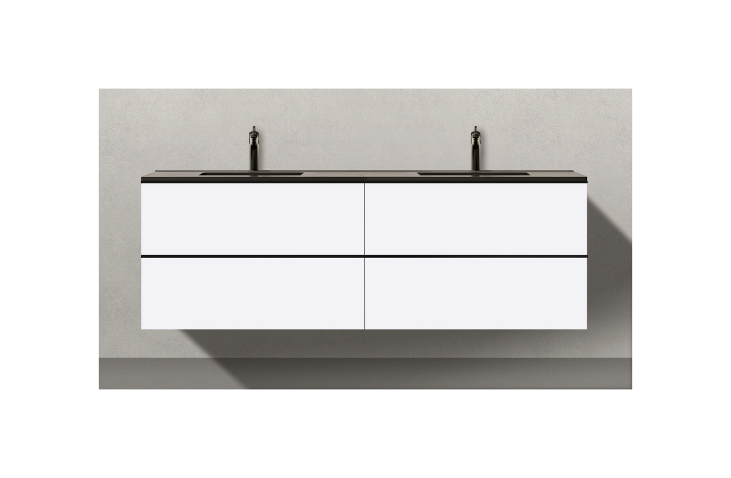 Ensemble NICE Meuble et Plan Vasque 120 cm