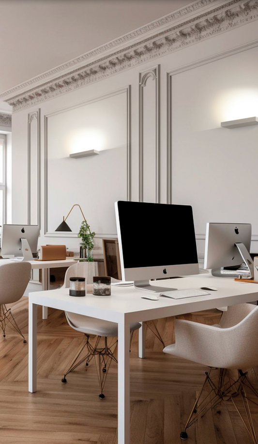 Applique murale Brick au design moderne et épuré, disponible en blanc ou noir, diffusant une lumière douce et homogène pour une ambiance chaleureuse et apaisante dans chaque pièce.