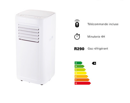 Climatiseur mobile 2 340W 3 EN 1