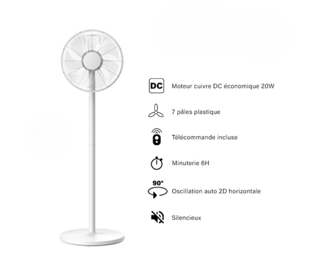 Ventilateur sur Pieds Design