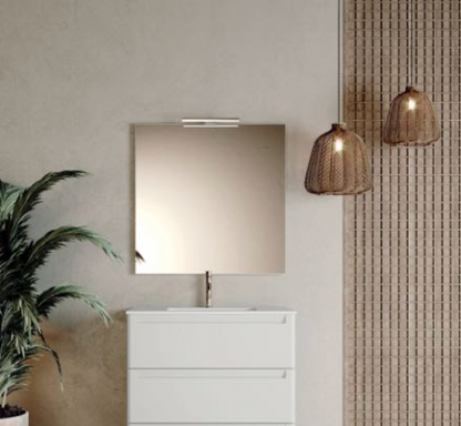 Ensemble ROUND Meuble et Plan vasque 100 cm