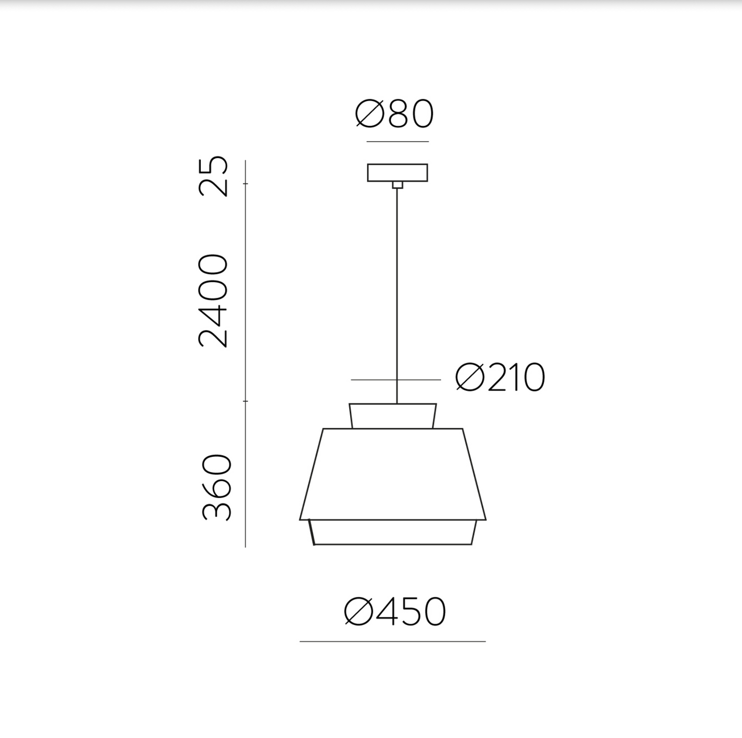 Lampe Suspendue Intérieure ASPEN