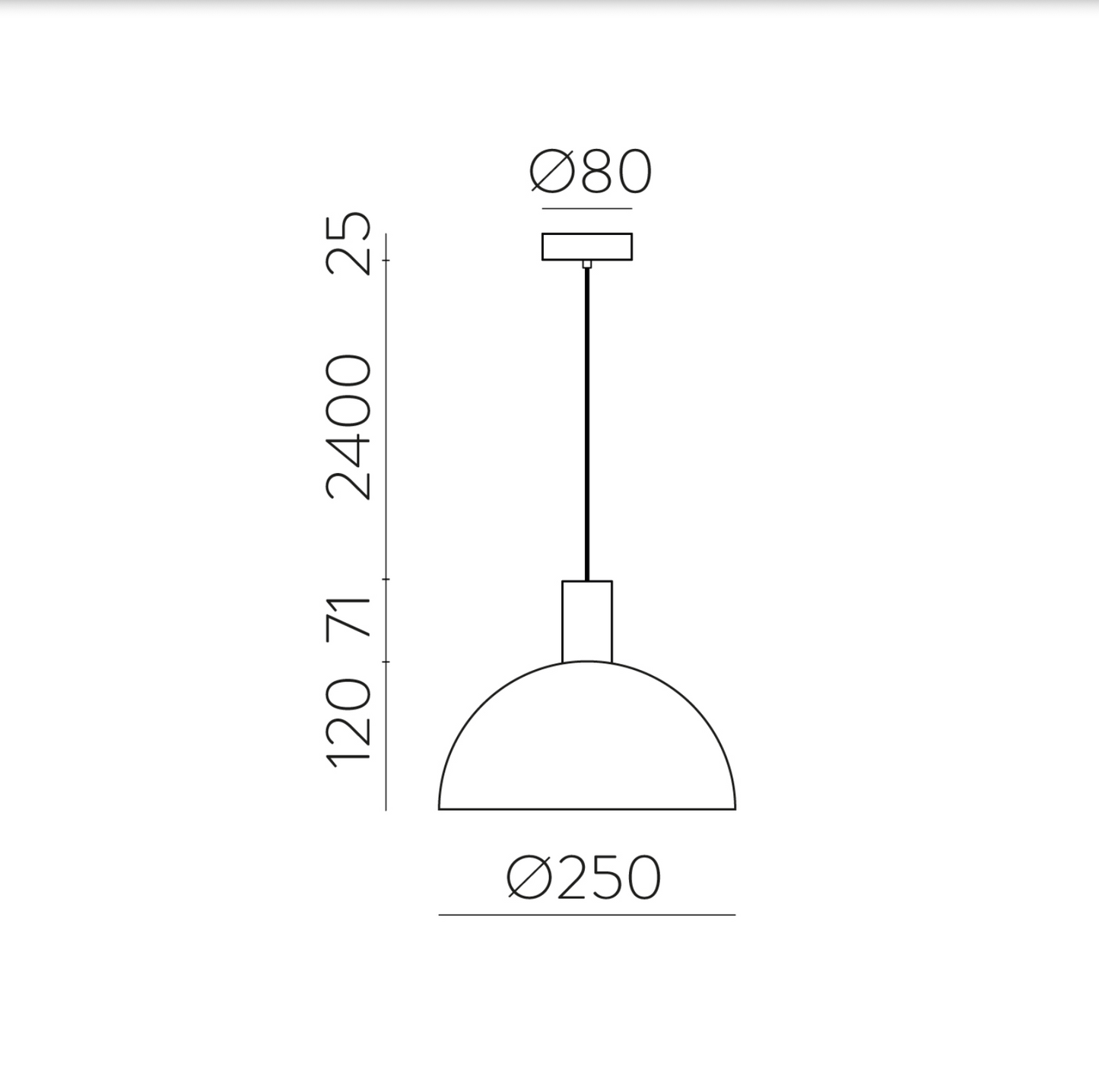 Lampe Suspendue Intérieure TIGA