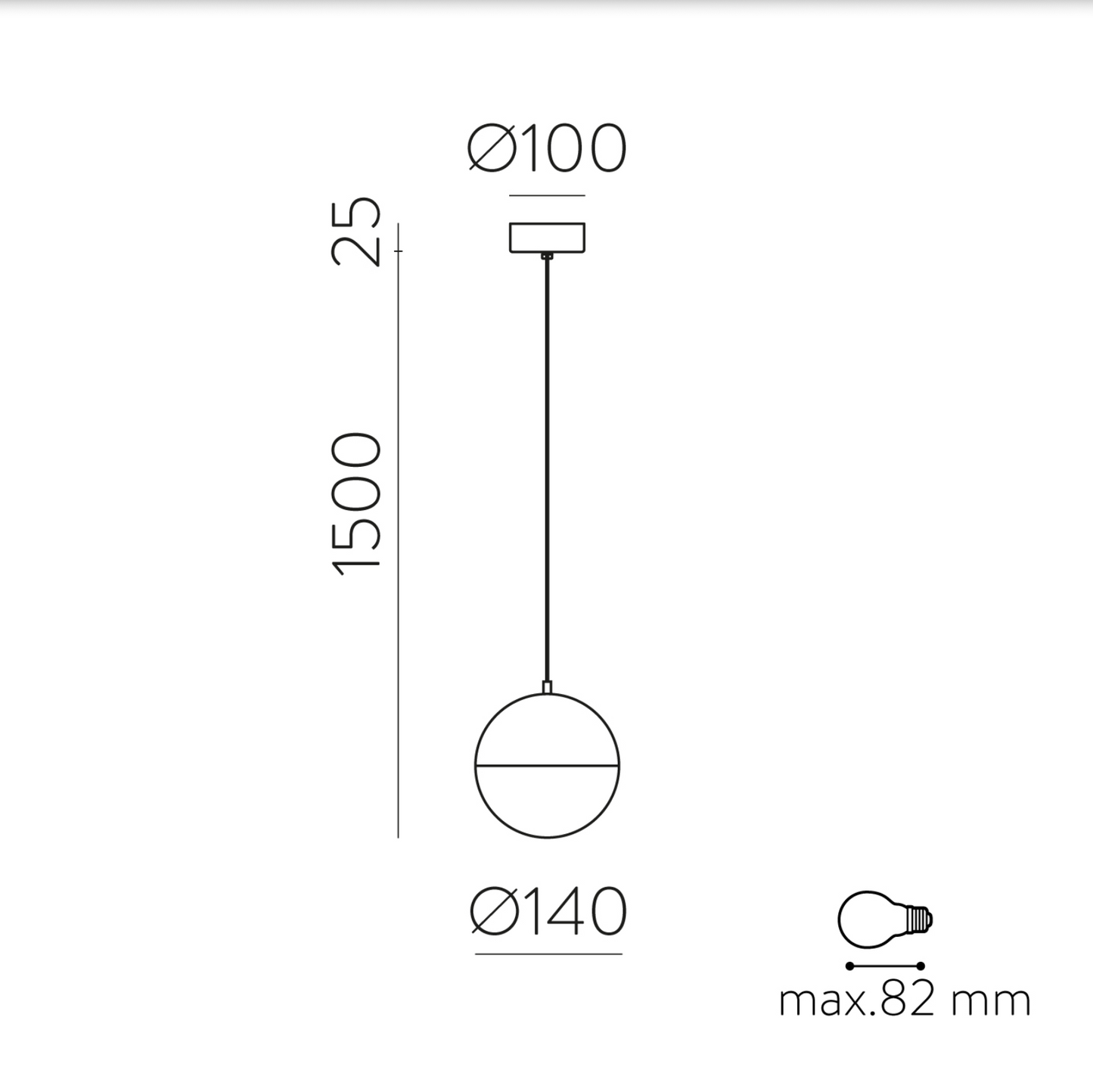 Lampe Suspendue Intérieure SHIRU