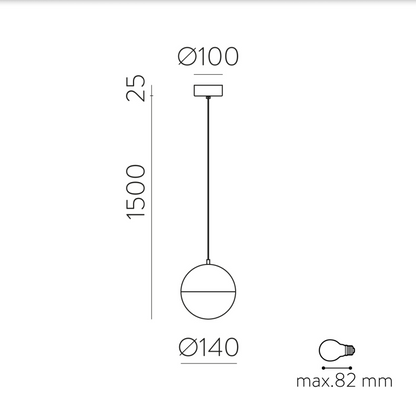 Lampe Suspendue Intérieure SHIRU