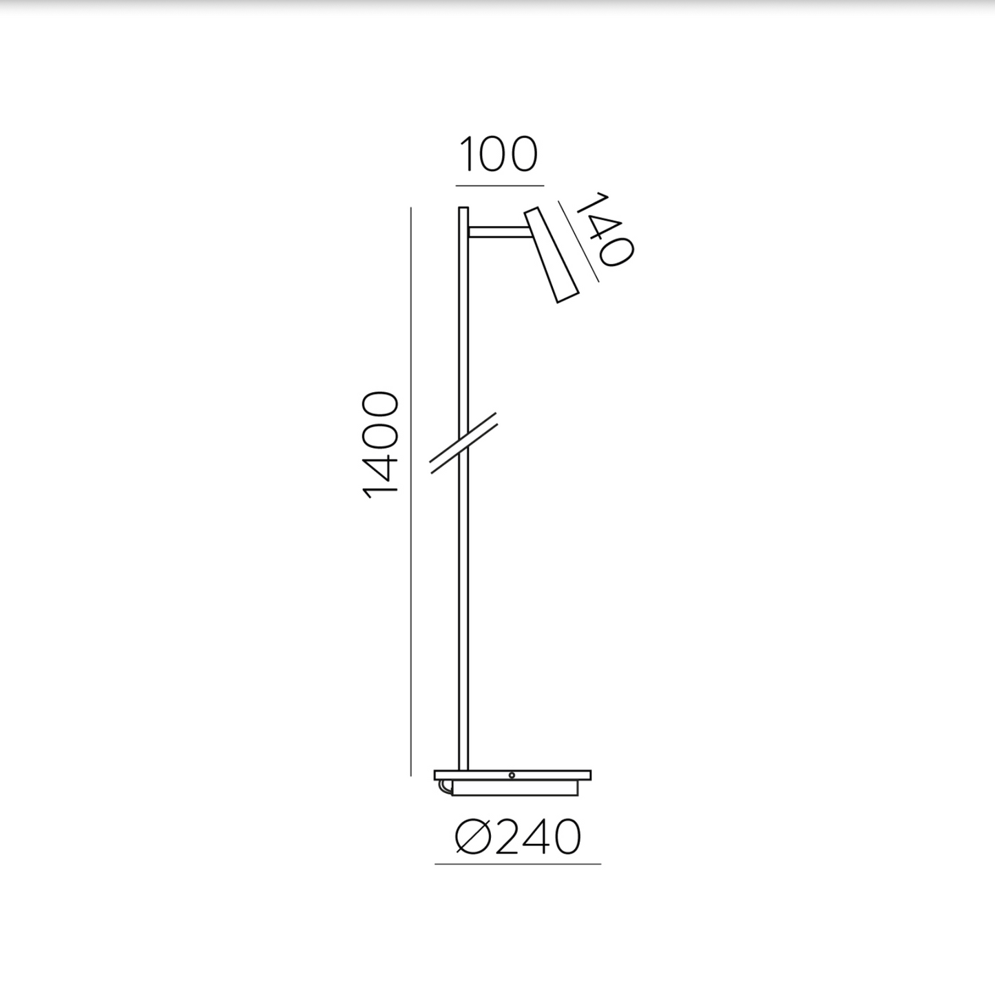 Lampadaire Intérieur PANAU