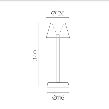 Lampe à Poser Extérieur ASAHI