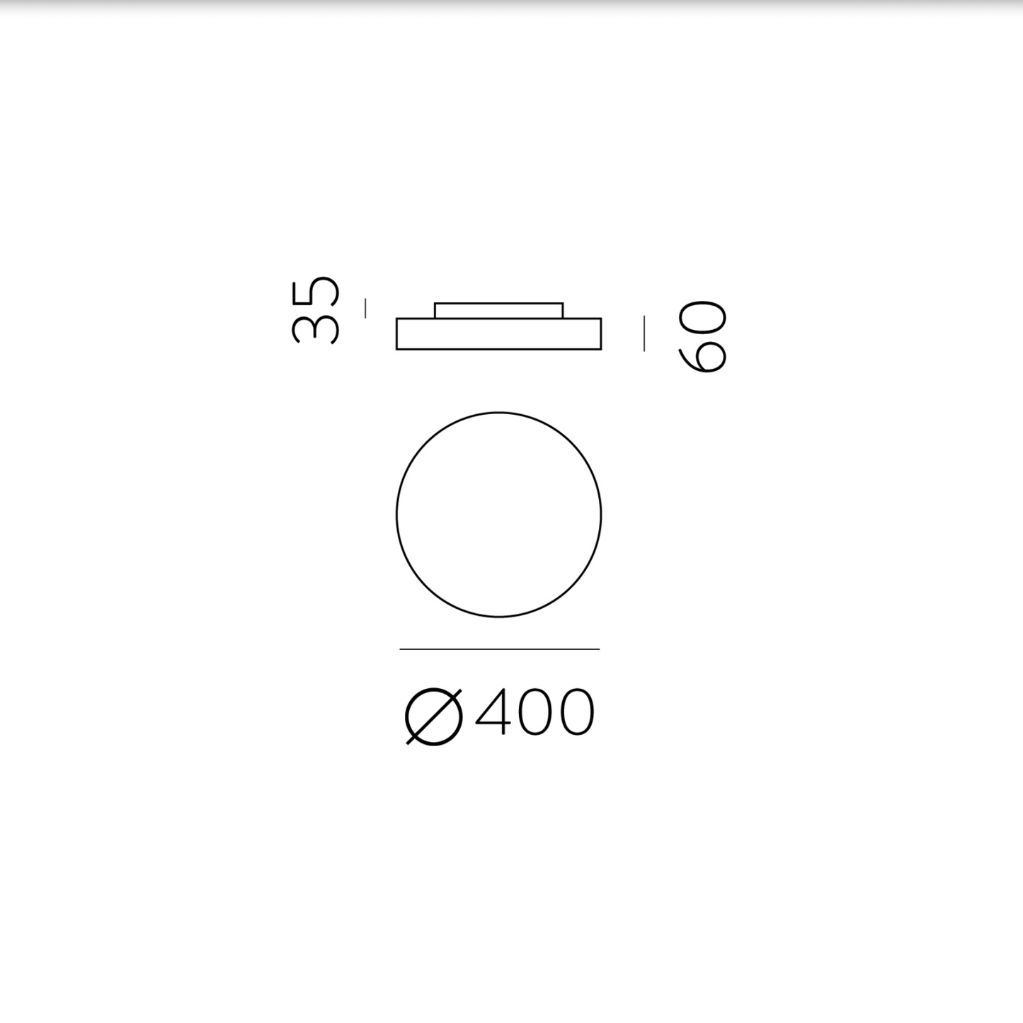 Plafonnier Intérieur 30W+5W LISBOA