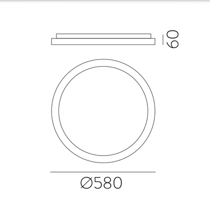Plafonnier Intérieur 50W GRACE