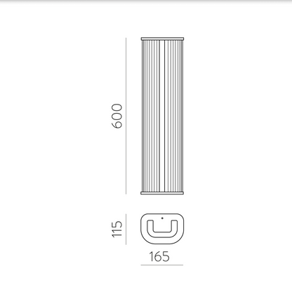 Lampe Murale Intérieure 18W DIVA
