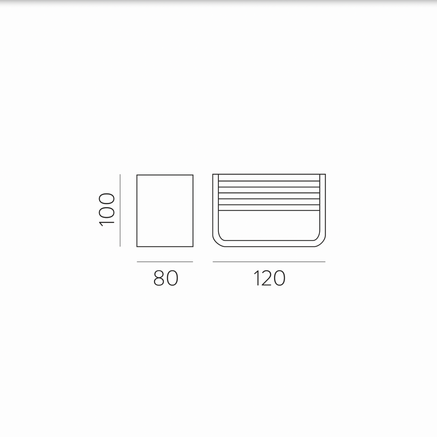 Lampe Murale Intérieure Horizontale 8.5W ICON