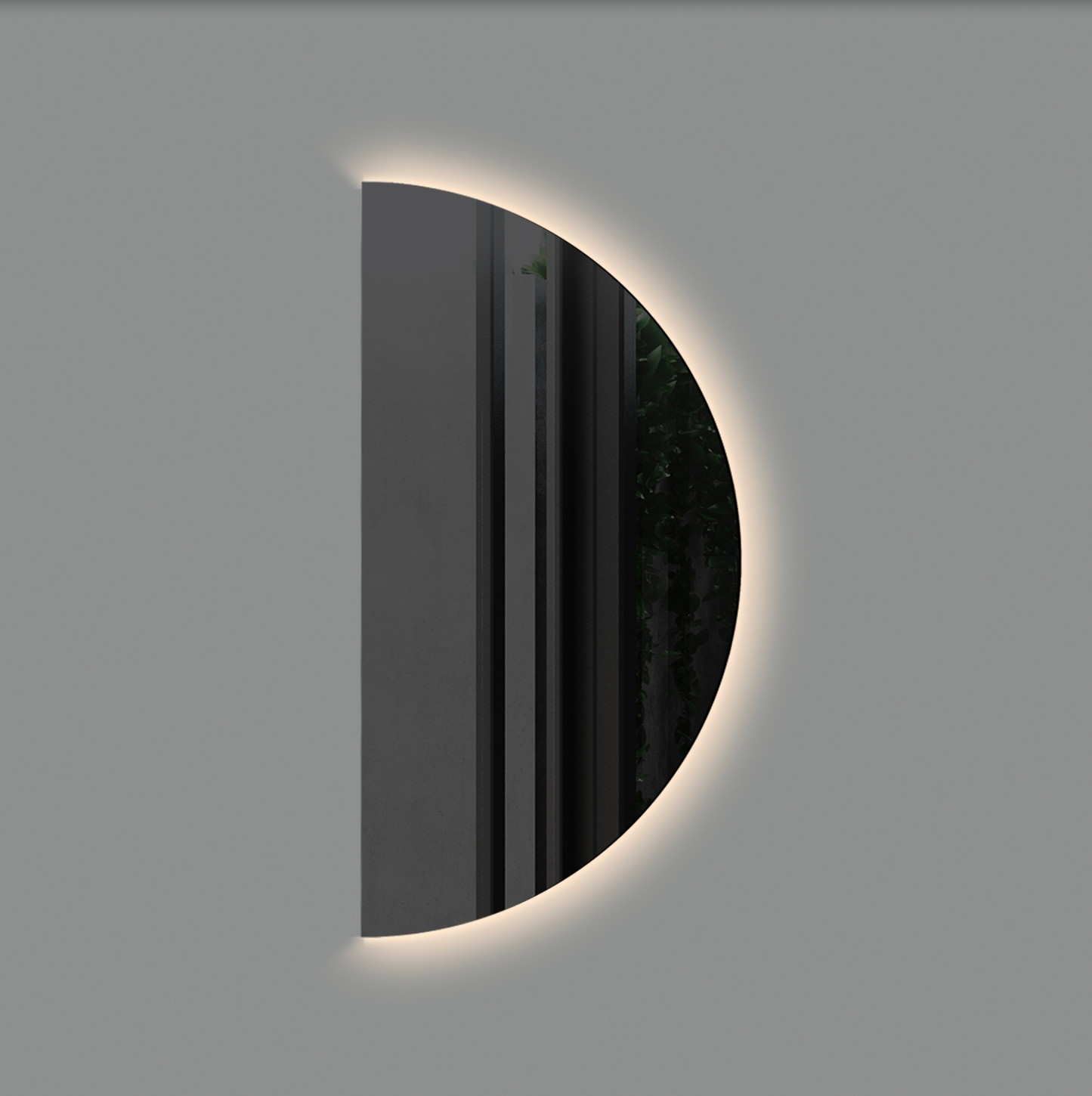 Miroir Led Demi-Lune BARI