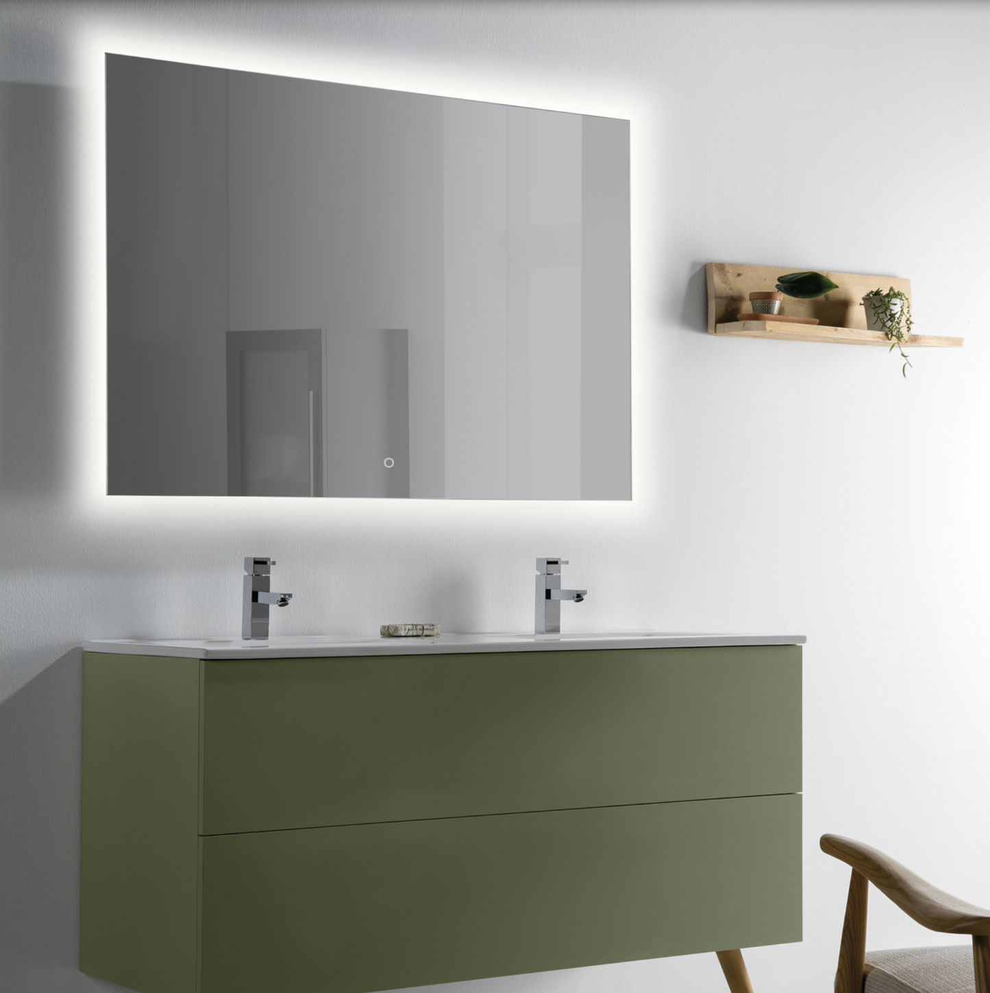 Miroir Led Rectangulaire Tactile ESTELA