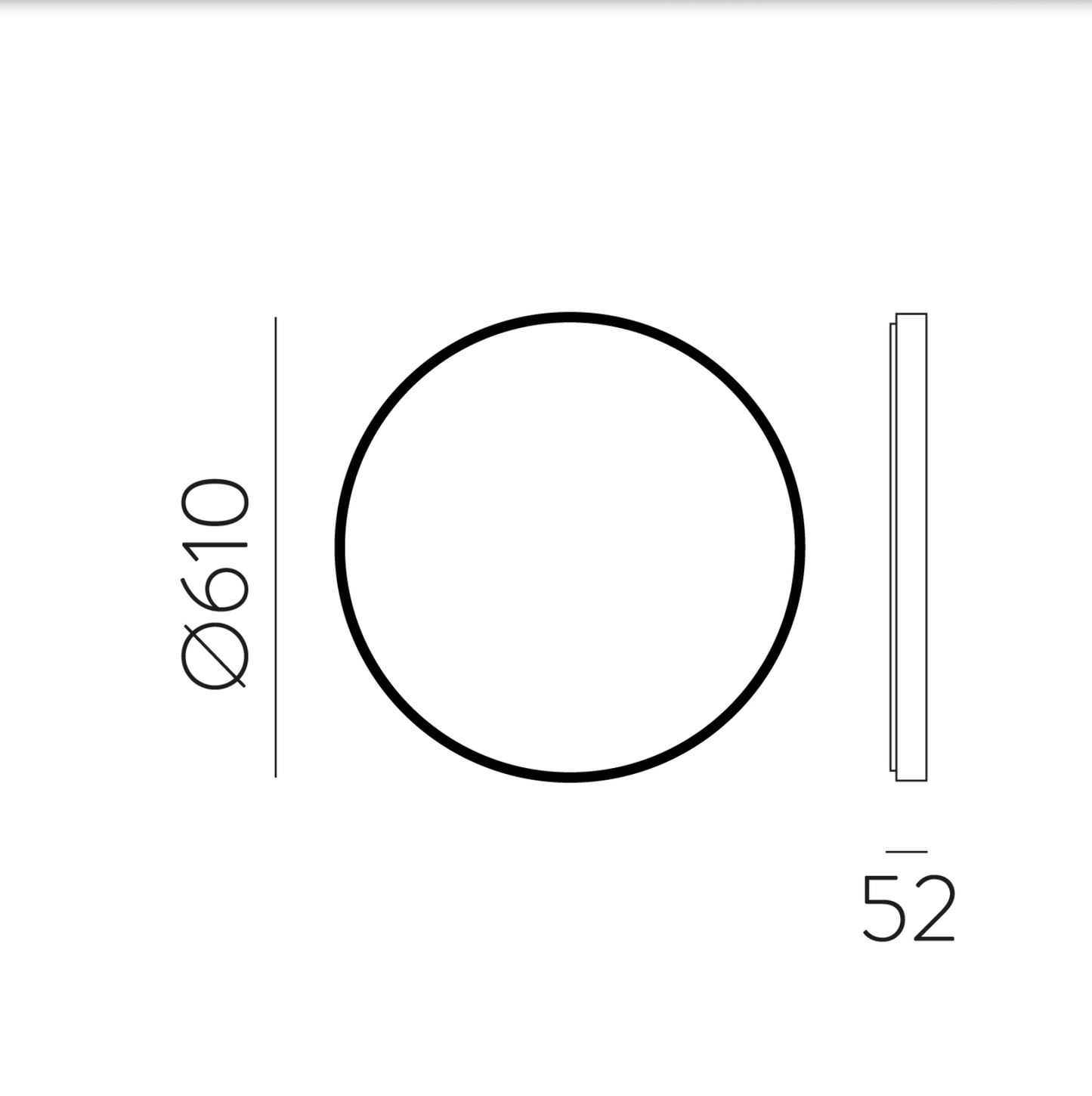 Miroir Led Rond OLBIA