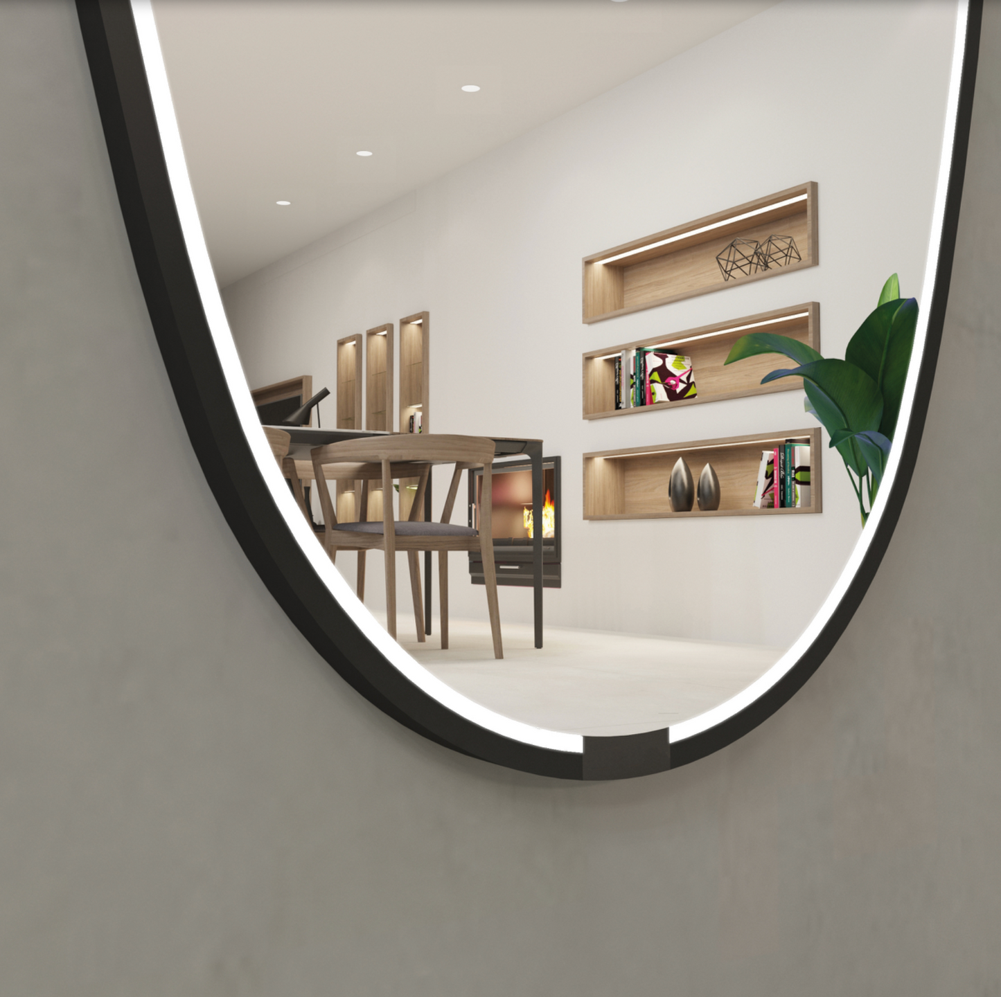 Miroir Led Oval ONIX