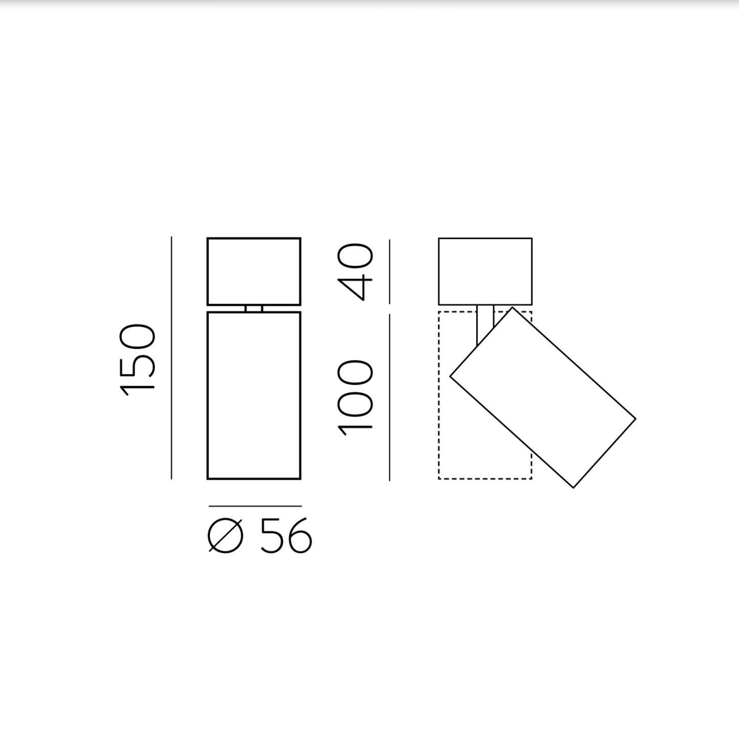 Plafonnier Intérieur Ajustable ZOOM