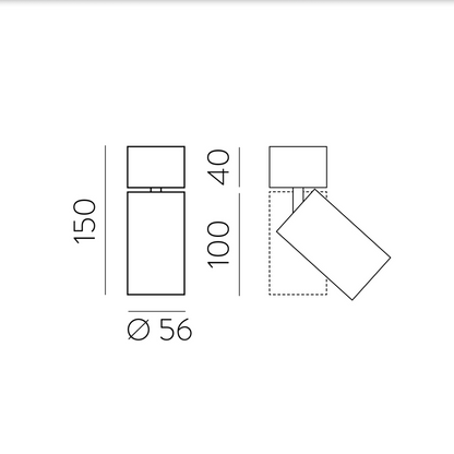 Plafonnier Intérieur Ajustable ZOOM
