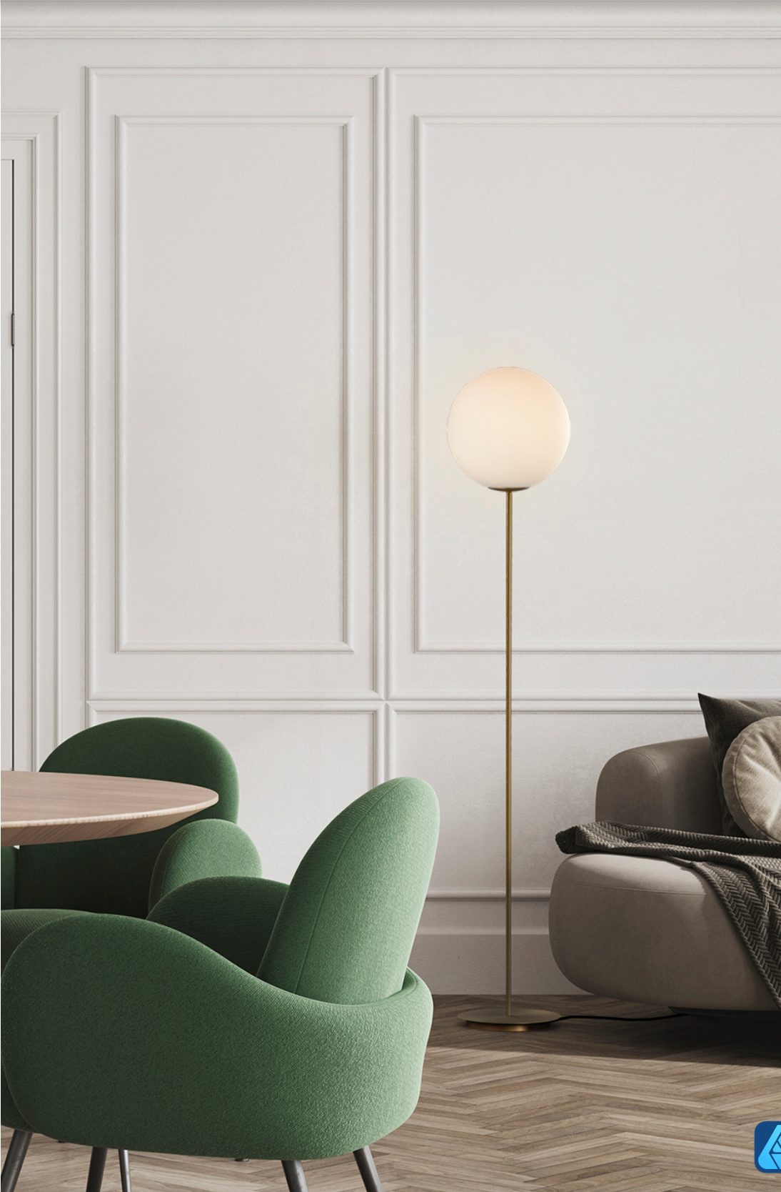 Lampadaire Intérieur PARMA