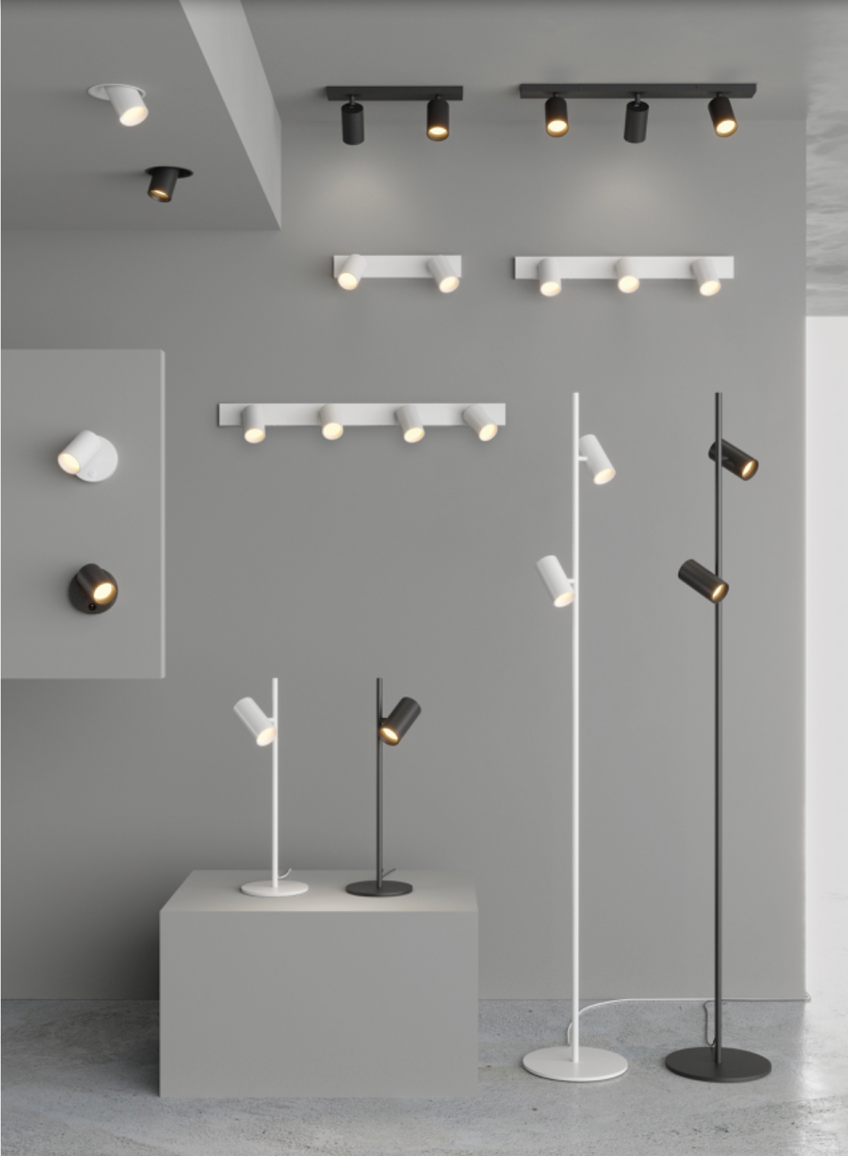 Plafonnier Intérieur Ajustable GINA