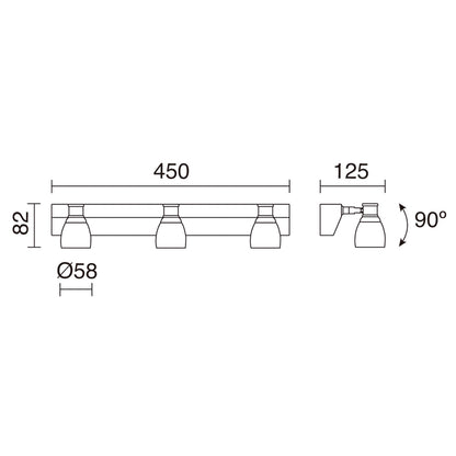 Lampes Murales Intérieures Multiples ALF