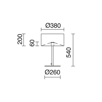 Lampe à Poser Intérieure AMSTERDAM