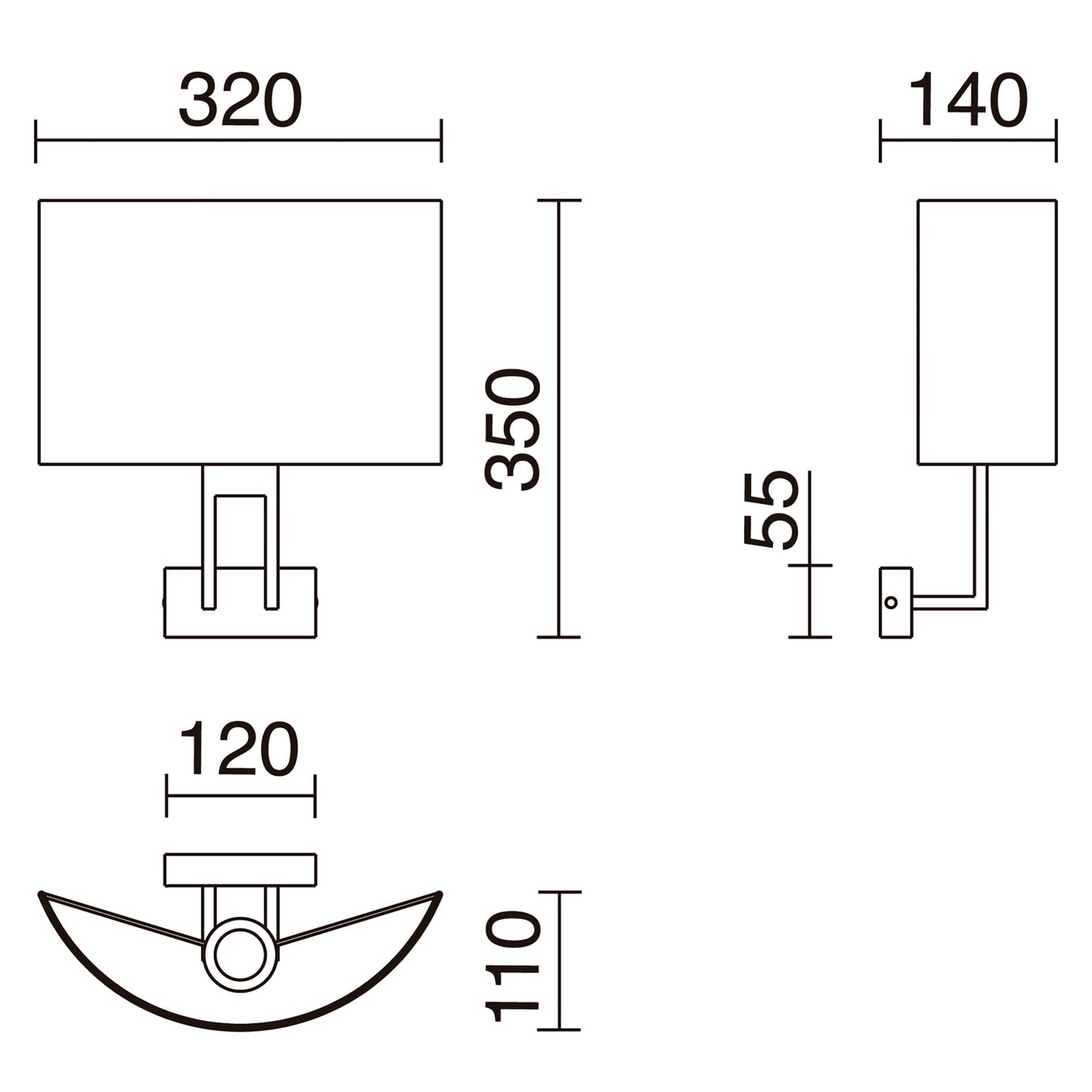 Lampe Murale Intérieure CLASSICAL