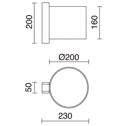 Lampe Murale Intérieure COMPACT