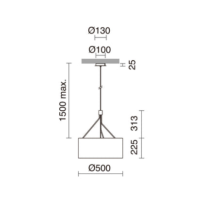 Suspension Intérieure DIAGONALE