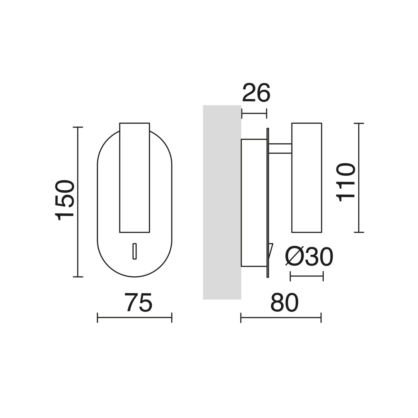 Lampe Murale Intérieure DIRK