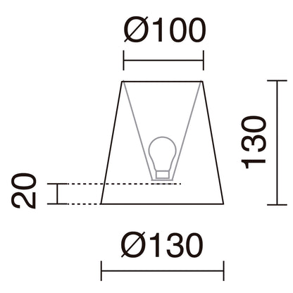 Lampe Murale Intérieure Abat-Jour EDA