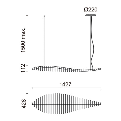 Suspension Intérieure FISH