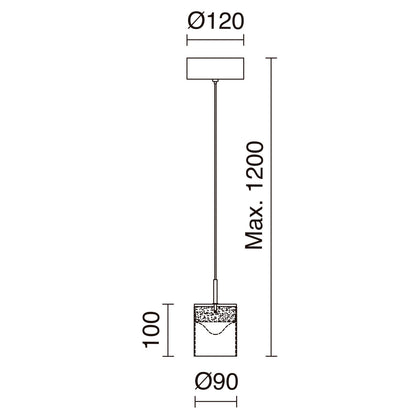 Suspension Intérieure GILDA