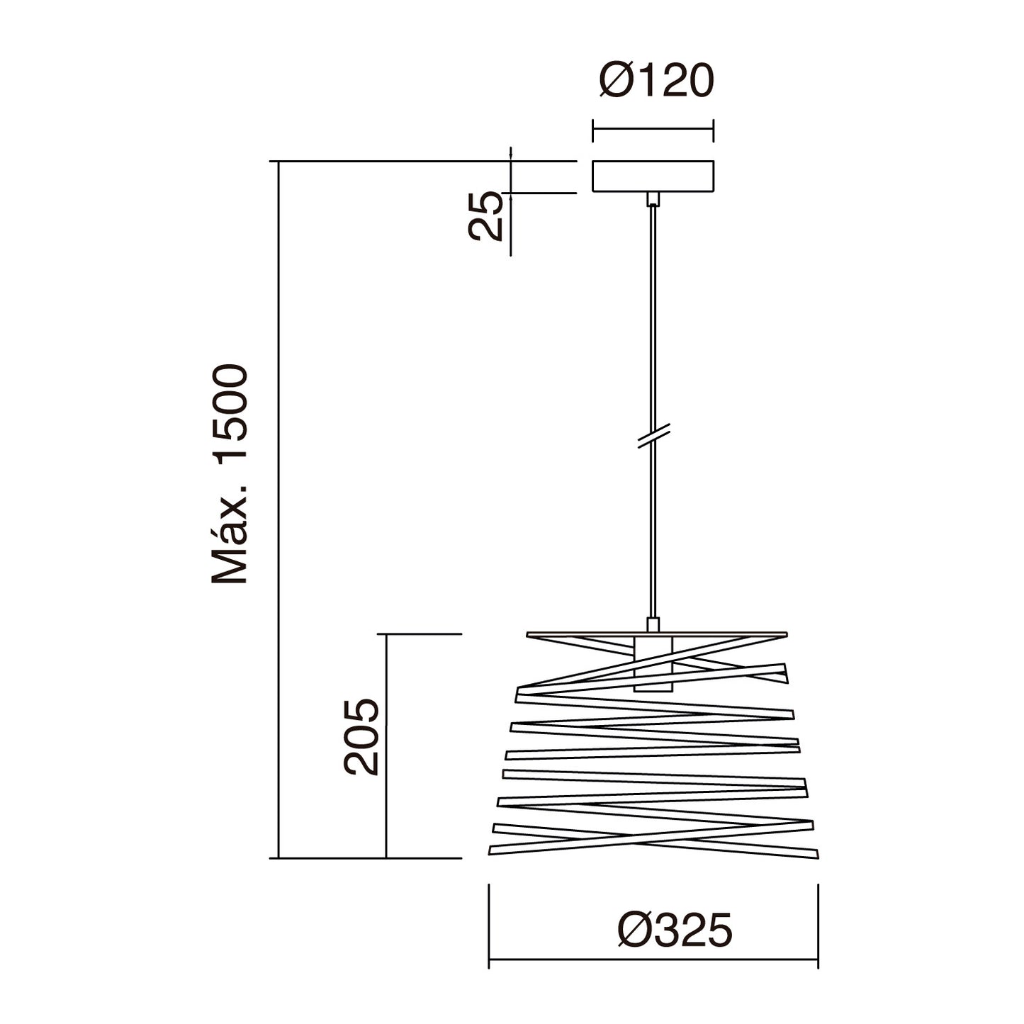 Suspension Intérieure GLAM