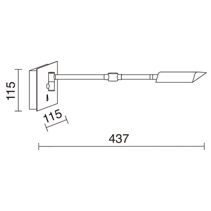 Lampes Murale Intérieure Orientable JULIA