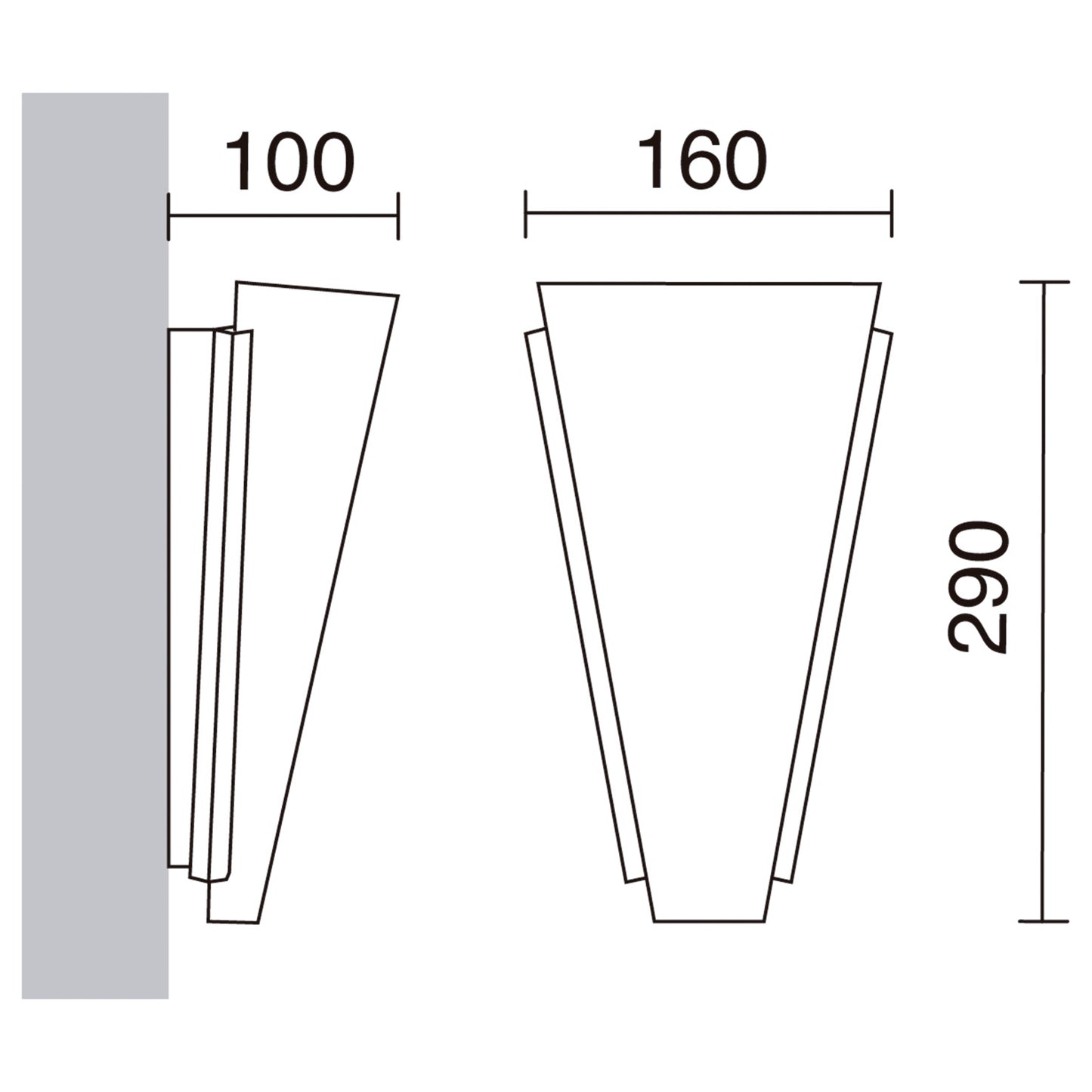 Lampe Murale Intérieure MENKAR