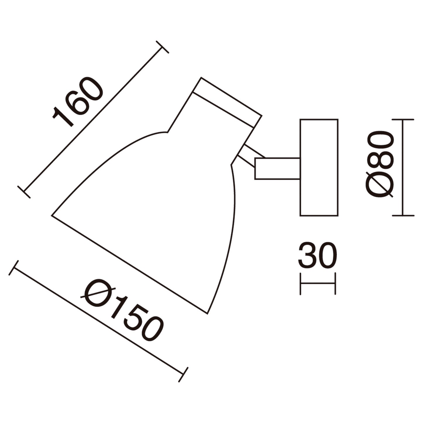 Lampe Murale Intérieure Orientable VALAN