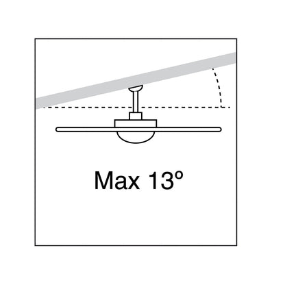 Ventilateur de plafond Nick design bois et verre opalin lumineux