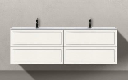 PACK FRAME Meuble et Plan Vasque + Colonne FRAME 120 cm