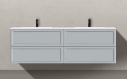 PACK FRAME Meuble et Plan Vasque + Colonne FRAME 120 cm