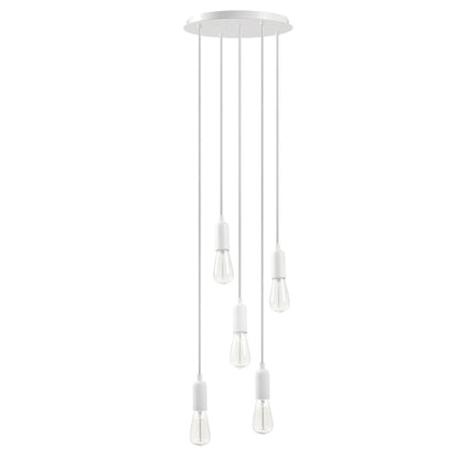 Suspension Intérieure 5 Ampoules STYLE
