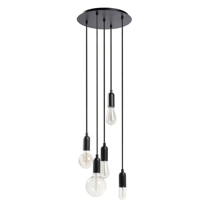 Suspension Intérieure 5 Ampoules STYLE