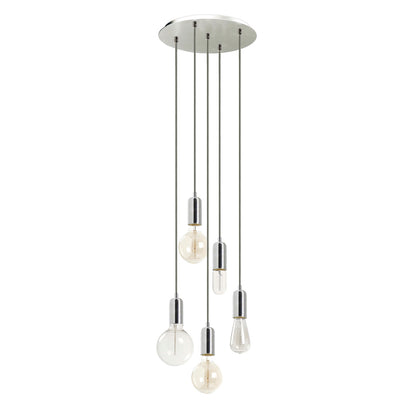 Suspension Intérieure 5 Ampoules STYLE