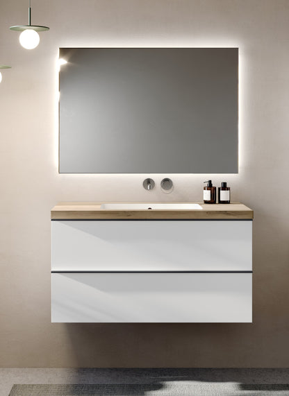 Ensemble NICE Meuble et Plan Vasque 80 cm