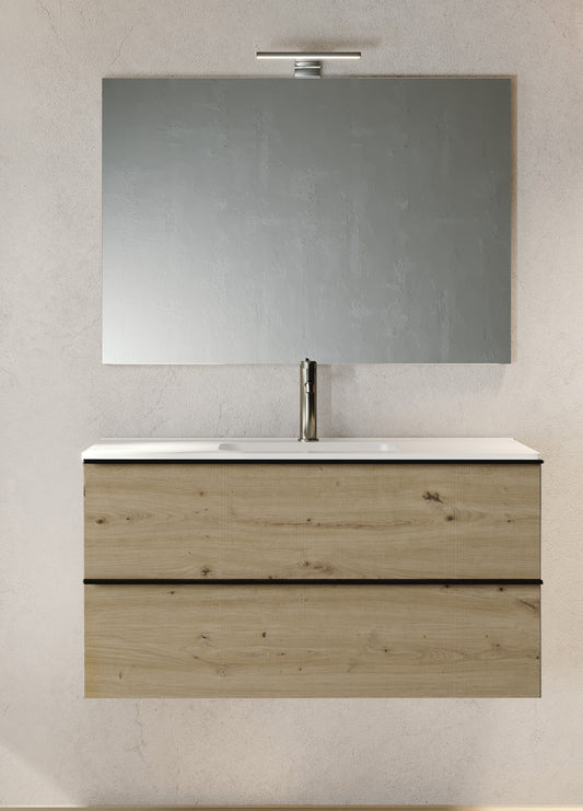Ensemble NICE Meuble + Plan Vasque 100 cm