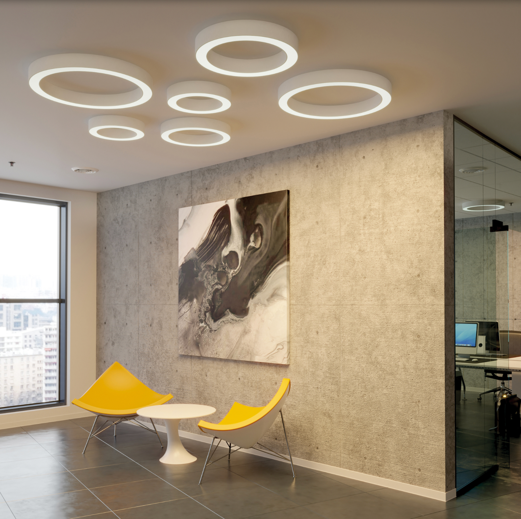 Plafonnier Lisboa – Élégance moderne et lumière personnalisable
Le plafonnier Lisboa combine design contemporain et confort lumineux pour s’adapter à chaque instant de la journée. Son éclairage LED réglable permet de choisir entre une lumière chaude et apaisante pour vos soirées détente, ou une lumière neutre et claire pour vos moments de concentration.
Avec sa forme épurée et sa finition soignée, Lisboa s’intègre harmonieusement à tous les intérieurs – du salon à la chambre – sans jamais en faire trop.
