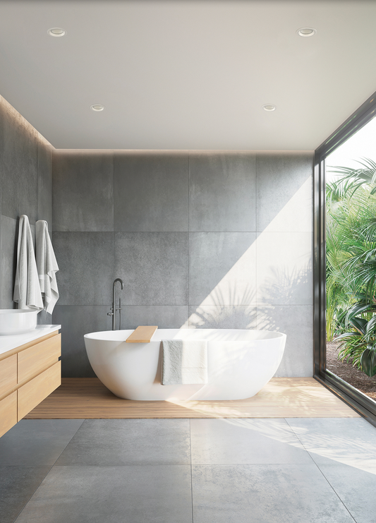 Spot encastré Safe au design minimaliste, lumière chaude 3000K, offrant un éclairage précis et élégant, résistant à l’humidité et à la poussière grâce à sa protection IP65.