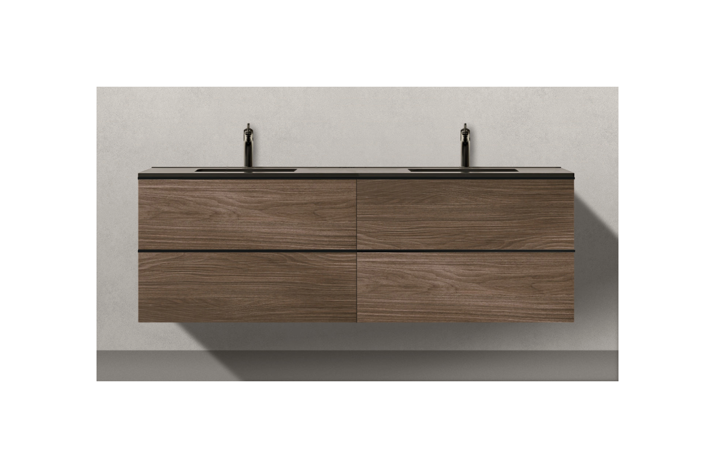 Ensemble NICE Meuble et Plan Vasque 140 cm